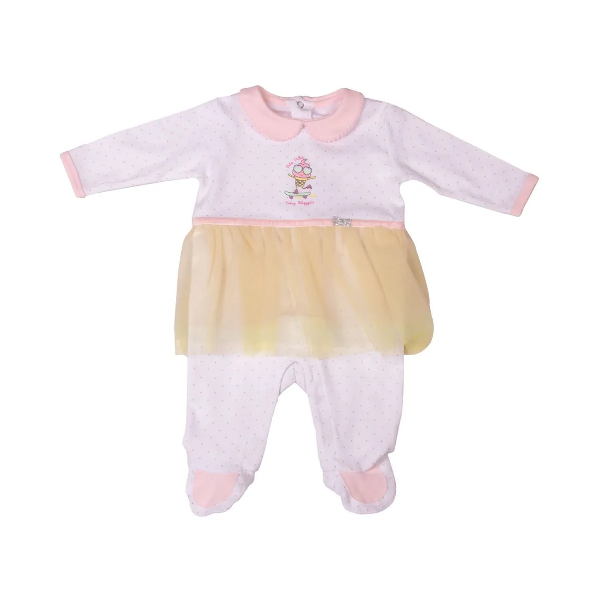 PILLIN - Osito Bebé Niña Crudo Pillin PILLIN