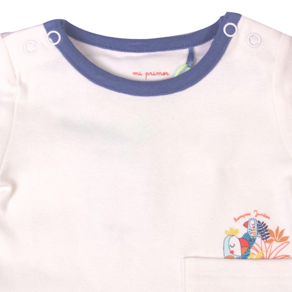 PILLIN - Set 3 Pzas Body Niño Multicolor Pillin - Celeste