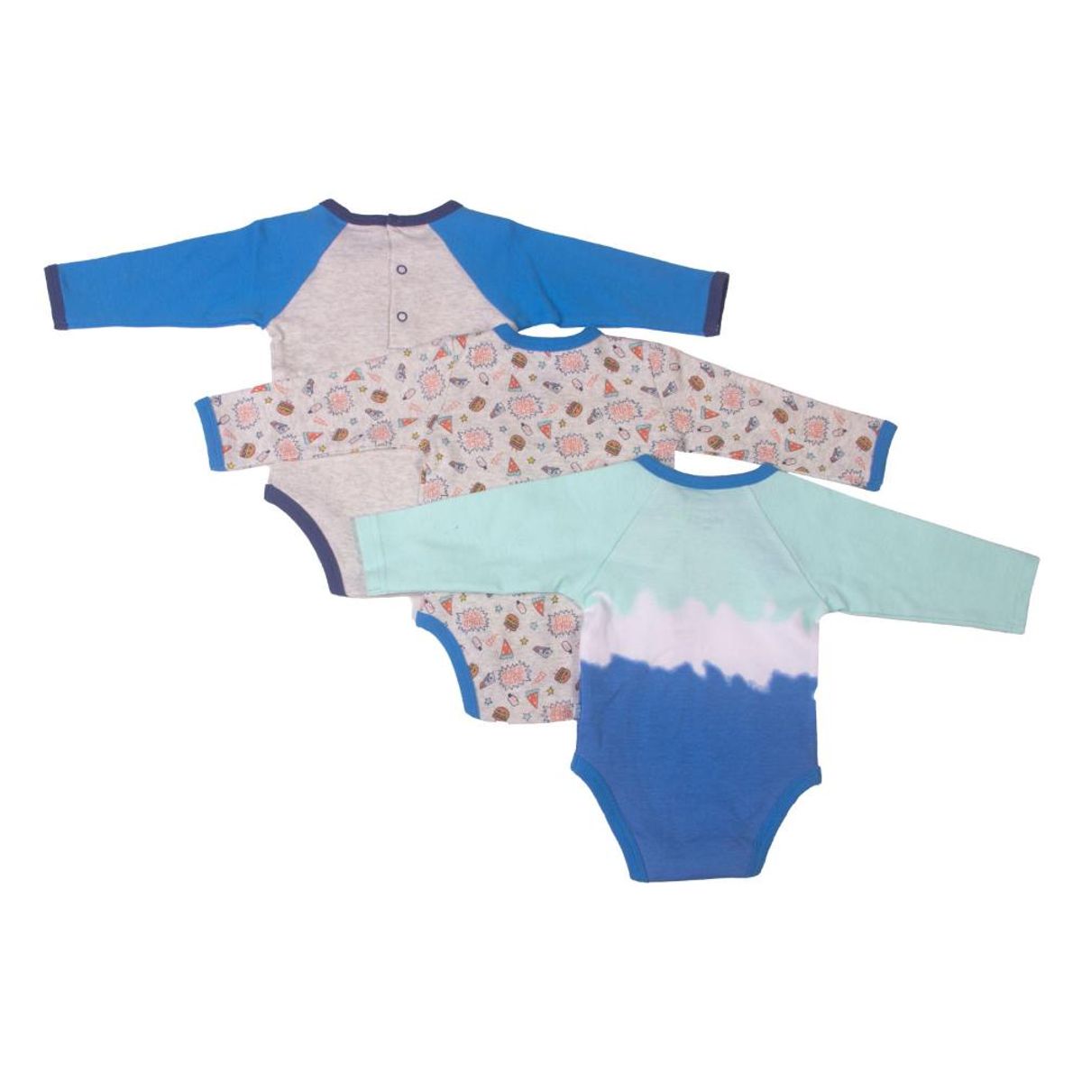 PILLIN - Set 3 Pzas Body Niño Multicolor Pillin PILLIN