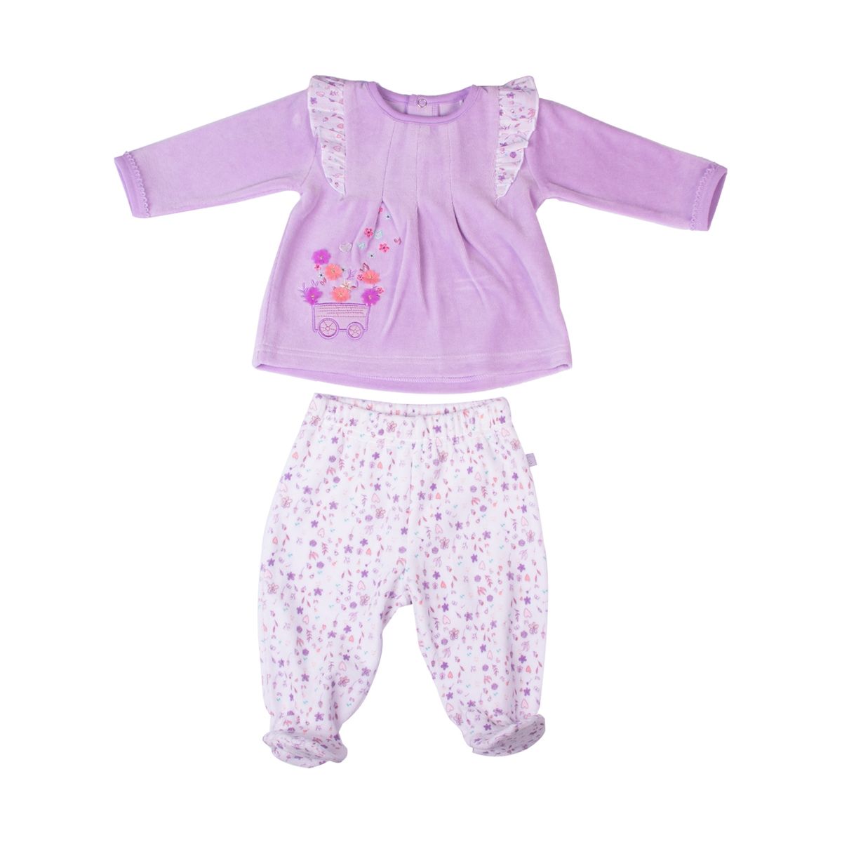 PILLIN - Osito Recién Nacido Niña Lavanda Pillin PILLIN