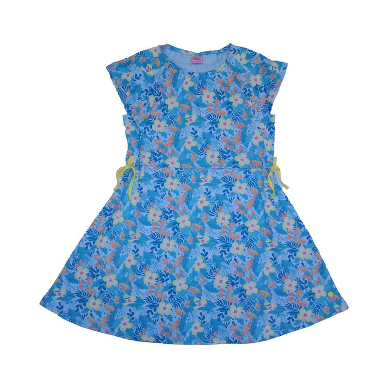 PILLIN - Vestido Niña Turquesa Pillin - Verde