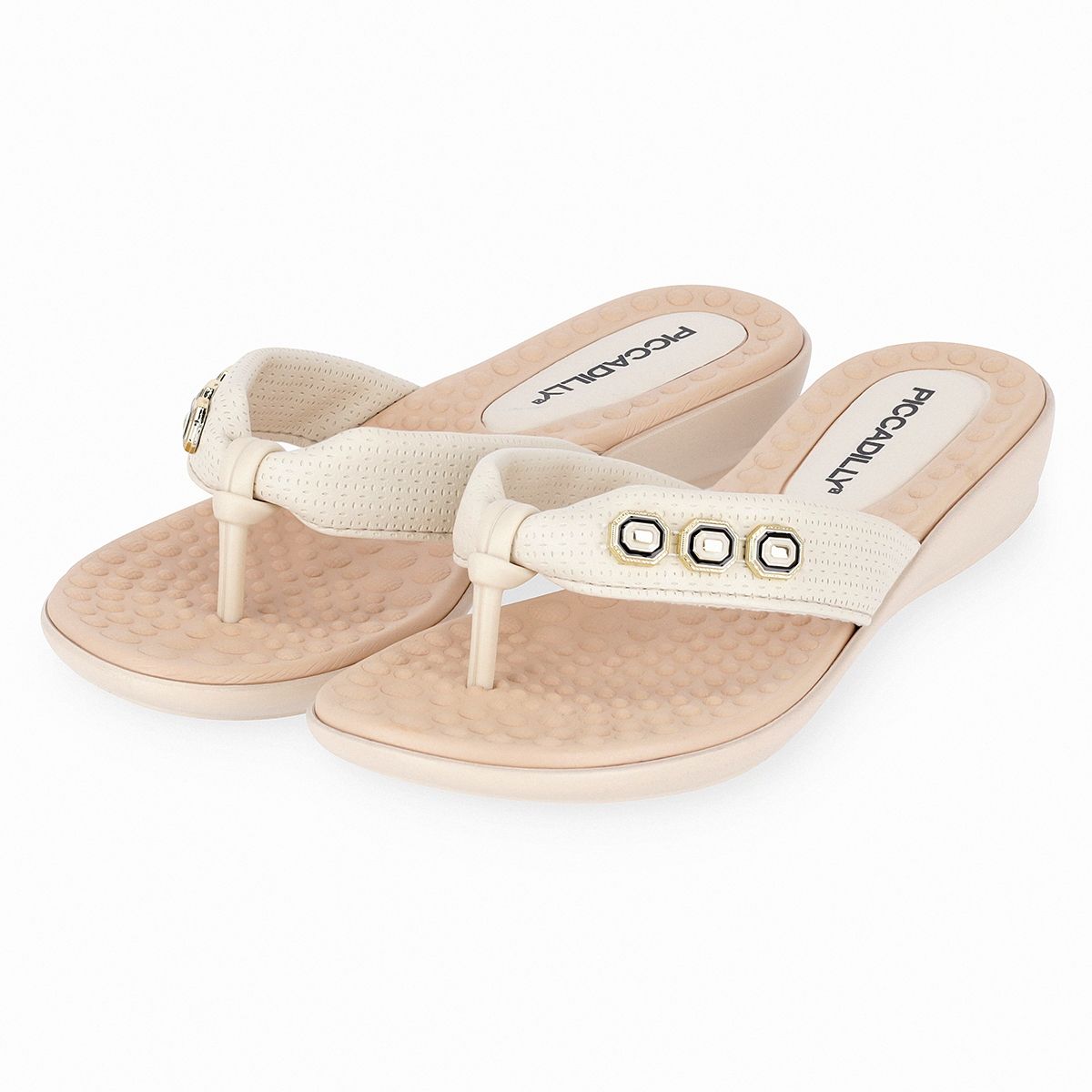 PICCADILLY - Sandalia Camila Diamante Blanco  Piccadilly