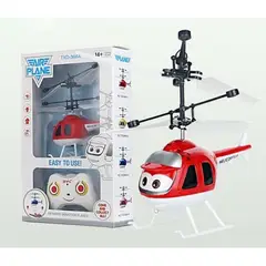 TENXIND - Helicoptero Volador A Control Remoto Rojo