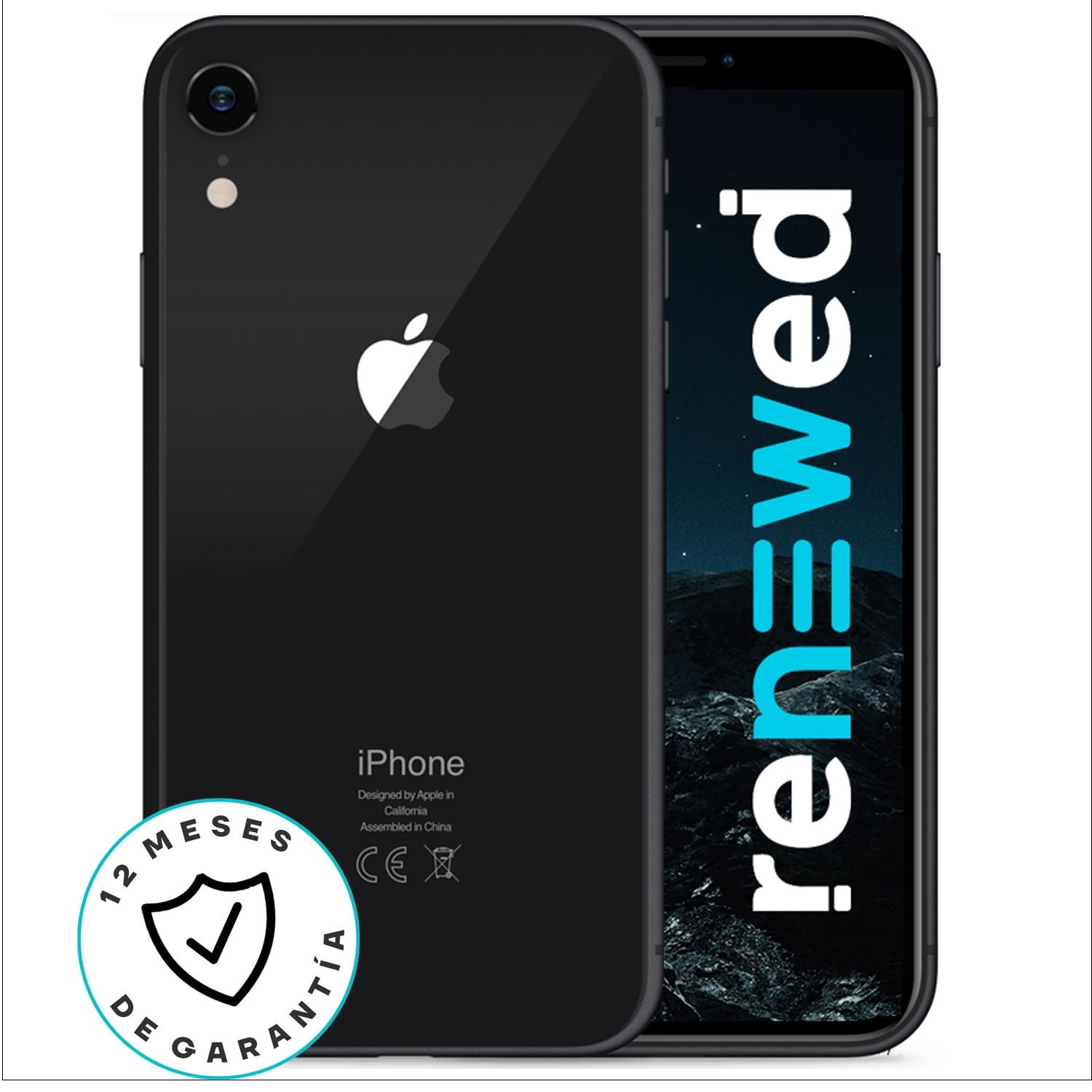 APPLE iPhone XR 64 gb Negro - Reacondicionado | falabella.com