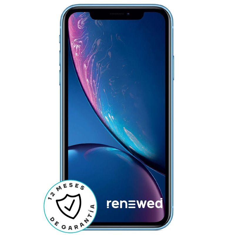 APPLE - iPhone XR 64 gb Azul - Reacondicionado