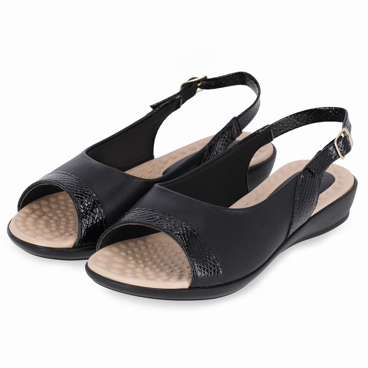 PICCADILLY - Sandalia Camila 12 Negro  Piccadilly