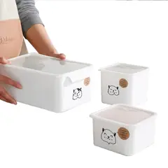 GENERICO - Contenedor Tupper para Comida Diseño Gatito XL Libre BPA