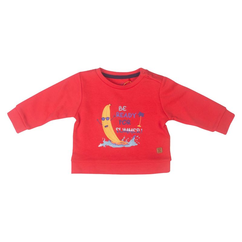 PILLIN - Polerón Bebe Niño Rojo Pillin PILLIN