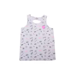 PILLIN - Polera Niña Blanco
