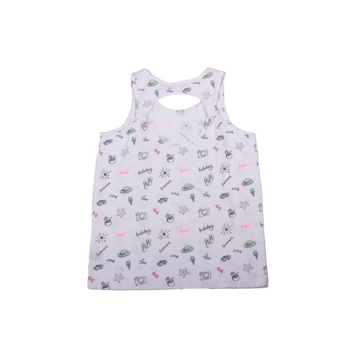 PILLIN - Polera Niña Blanco Pillin PILLIN