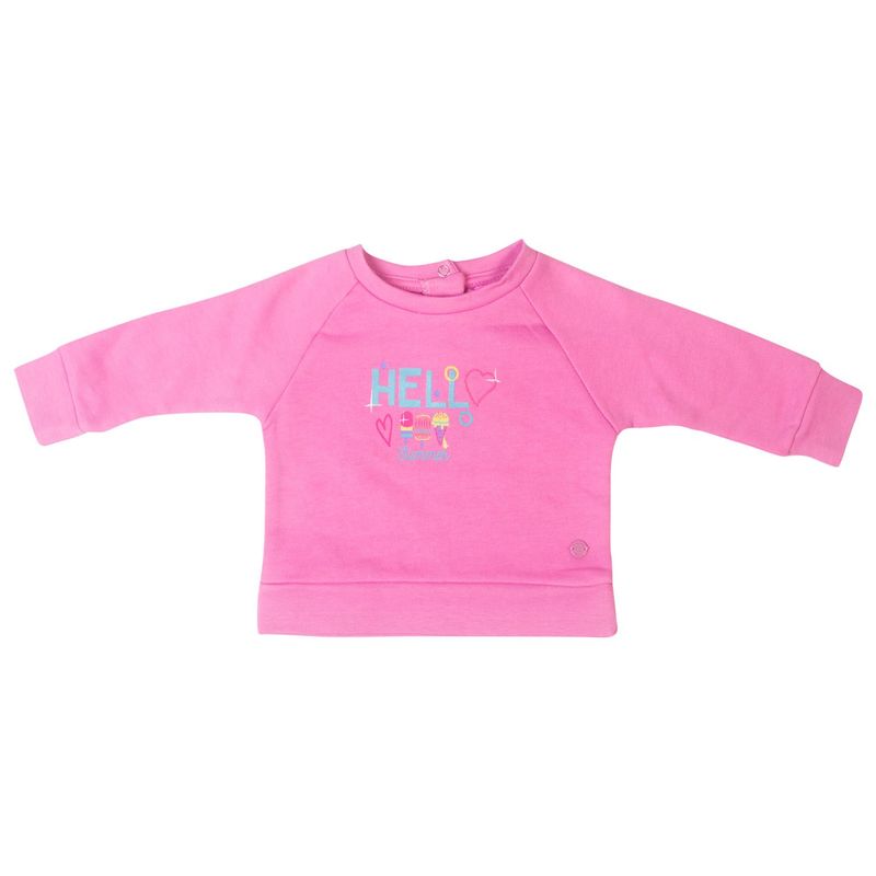 PILLIN - Polerón Bebe Niña Rosado Pillin PILLIN