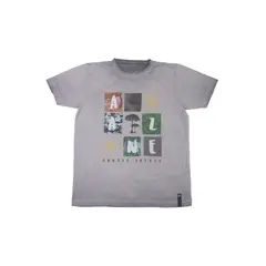 PILLIN - Polera Niño Gris