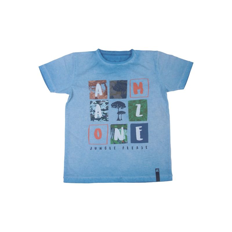 PILLIN - Polera Niño Azul Pillin PILLIN