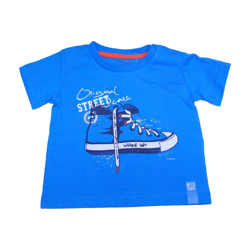 PILLIN - Polera Bebe Niño Azul Pillin PILLIN