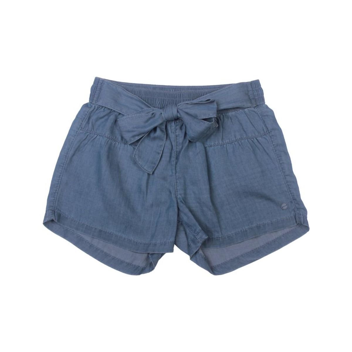 PILLIN - Short Niña Denim Pillin - Azul