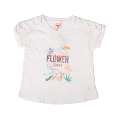 PILLIN - Polera Niña Blanco