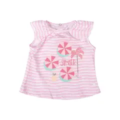 PILLIN - Polera Bebe Niña Blanco