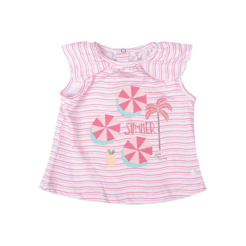 PILLIN - Polera Bebe Niña Blanco Pillin PILLIN