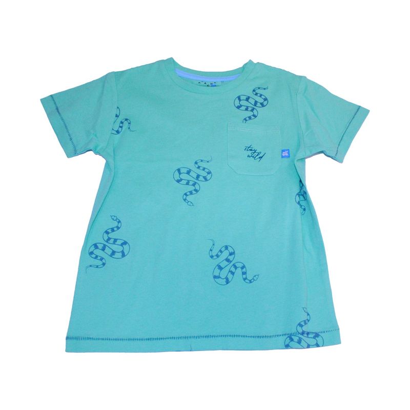 PILLIN - Polera Niño Verde Pillin PILLIN