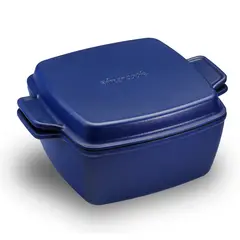 AMERCOOK - Olla Cuadrada de Hierro Fundido Le Pluriel 24 cms.