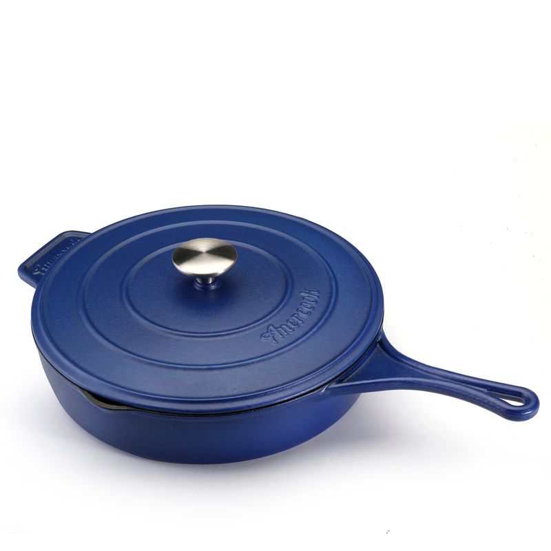 AMERCOOK - Cacerola de Hierro Fundido Le Pluriel 28 cms.