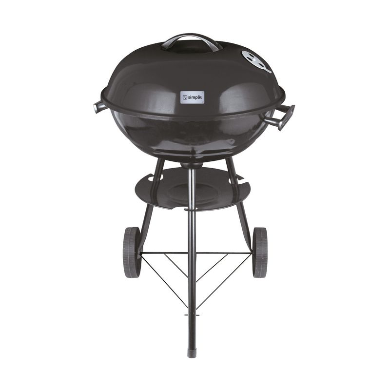SIMPLIT - Parrilla Portátil Carbón Kettle Negra 17