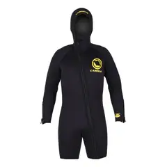CABOSUB - Traje de Buceo Americano Hombre espesor 7mm - Negro - XXL