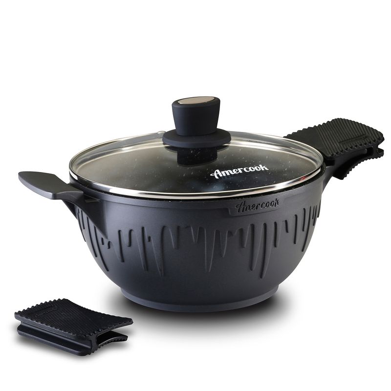 AMERCOOK - Olla de Aluminio Fundido a Presión Kylie de 24 cms.