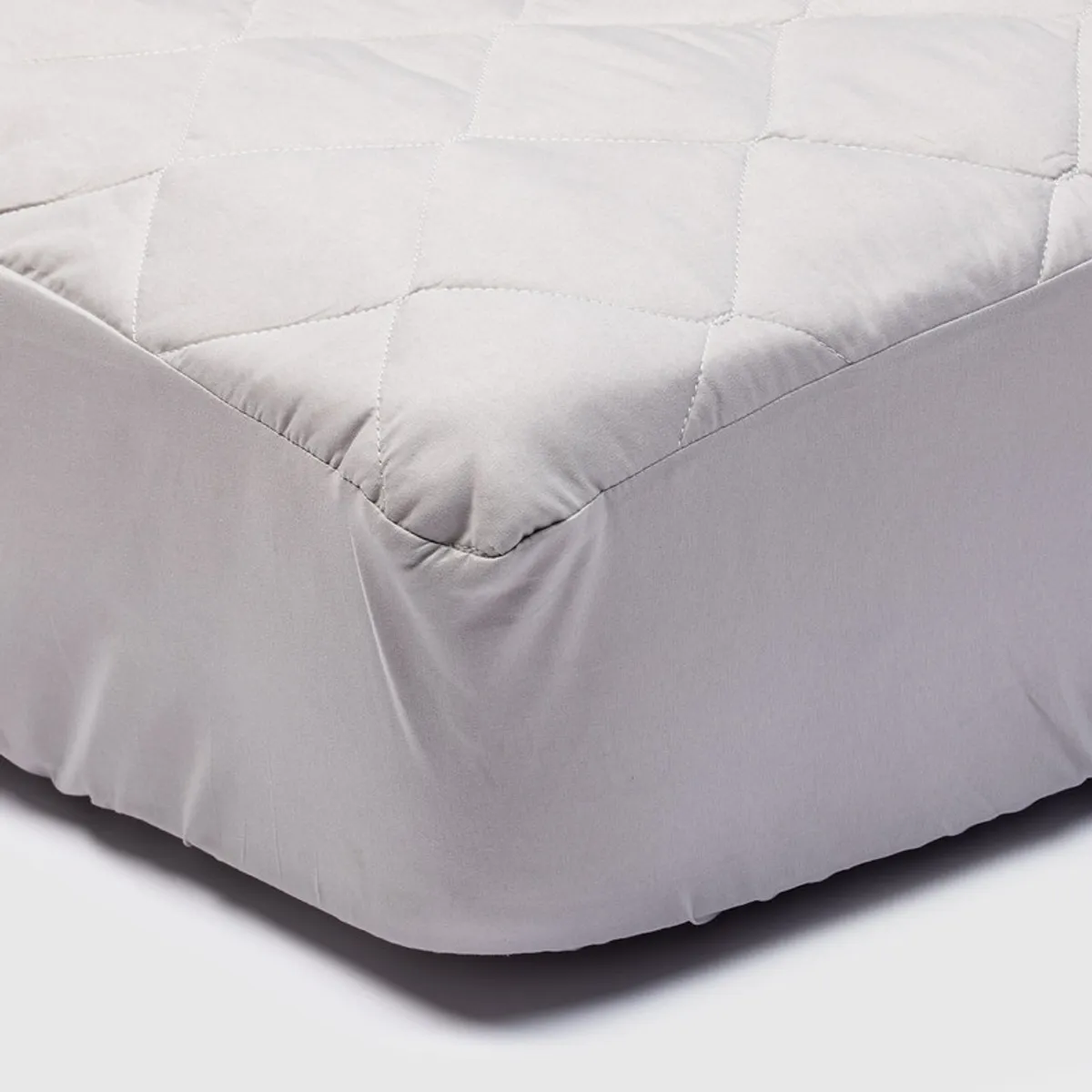 ARTHOME - Cubrecolchon Gris Arthome 2 Plazas