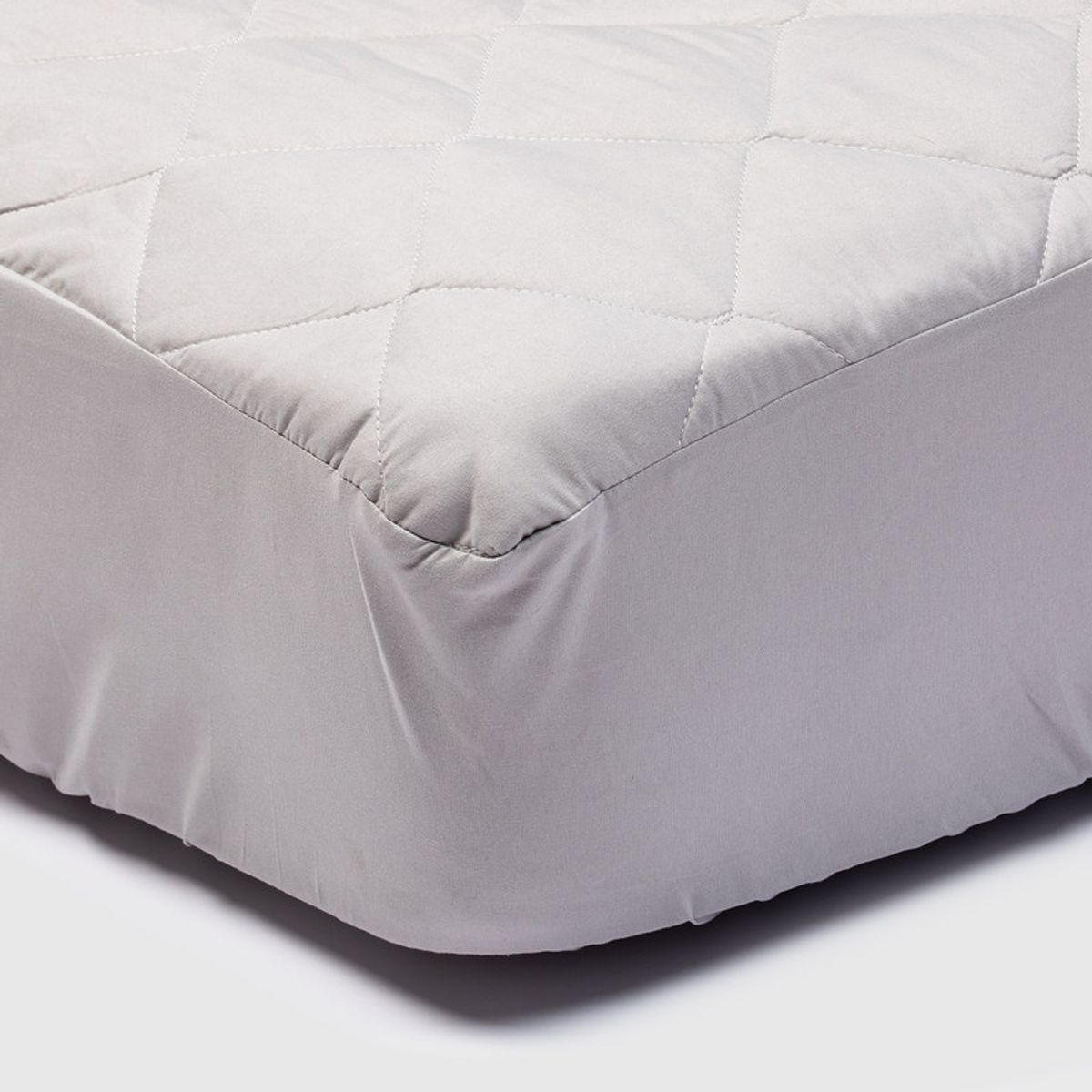 ARTHOME - Cubrecolchon Gris Arthome 2 Plazas