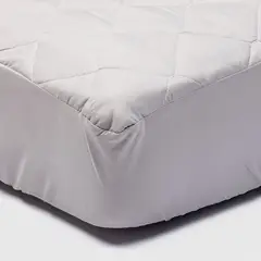 ARTHOME - Cubrecolchon Gris 2 Plazas