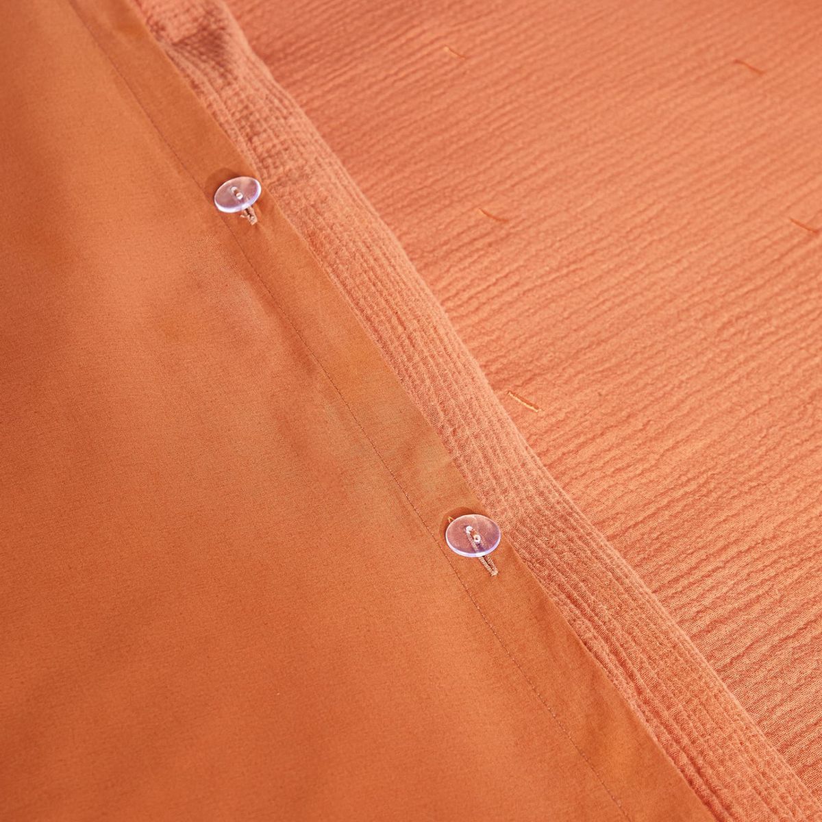 LOUNGE - Funda De Plumón 220 X 220 Cm Lounge Terracota LOUNGE