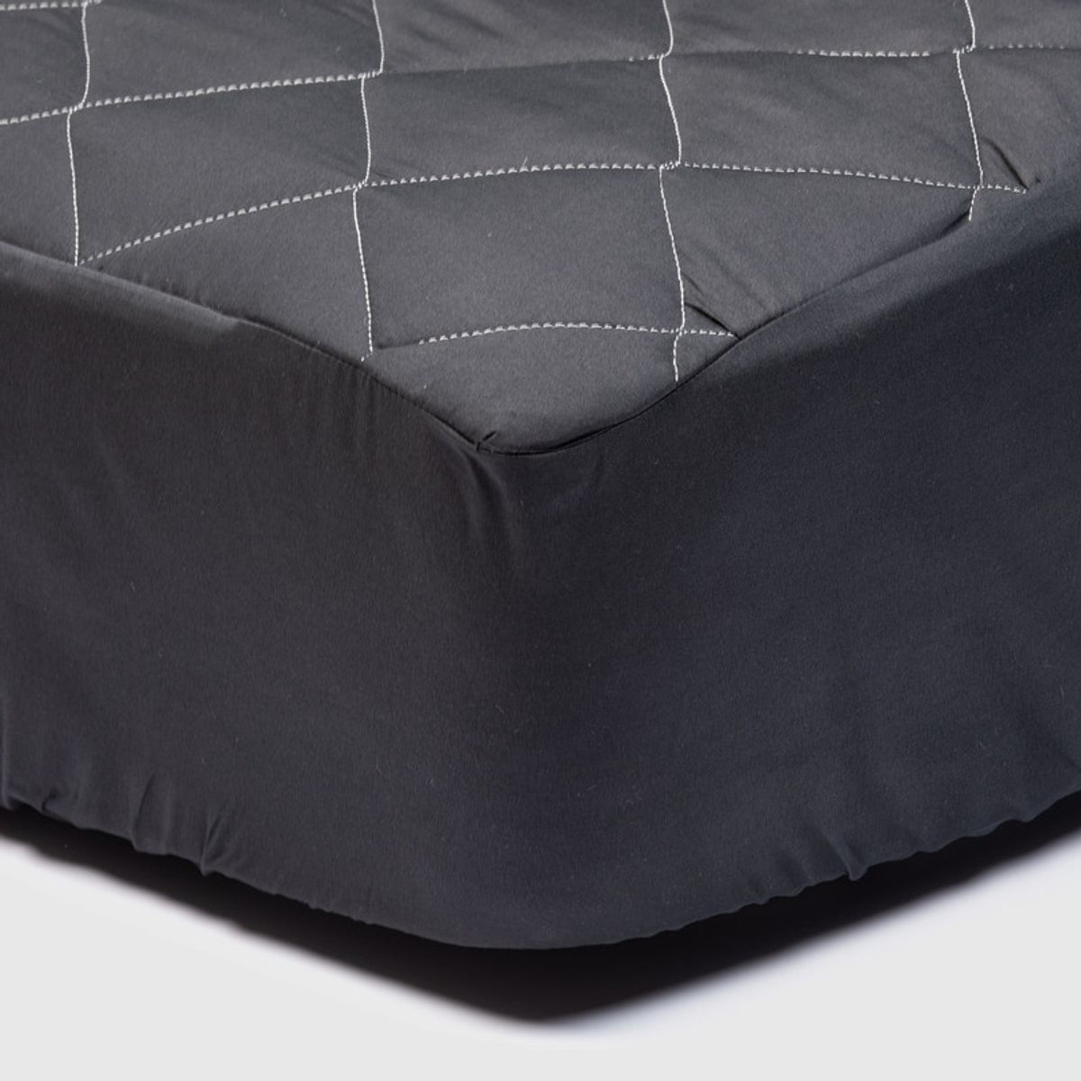 ARTHOME - Cubrecolchon Negro Arthome King