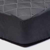 Cubrecolchon Negro Super King