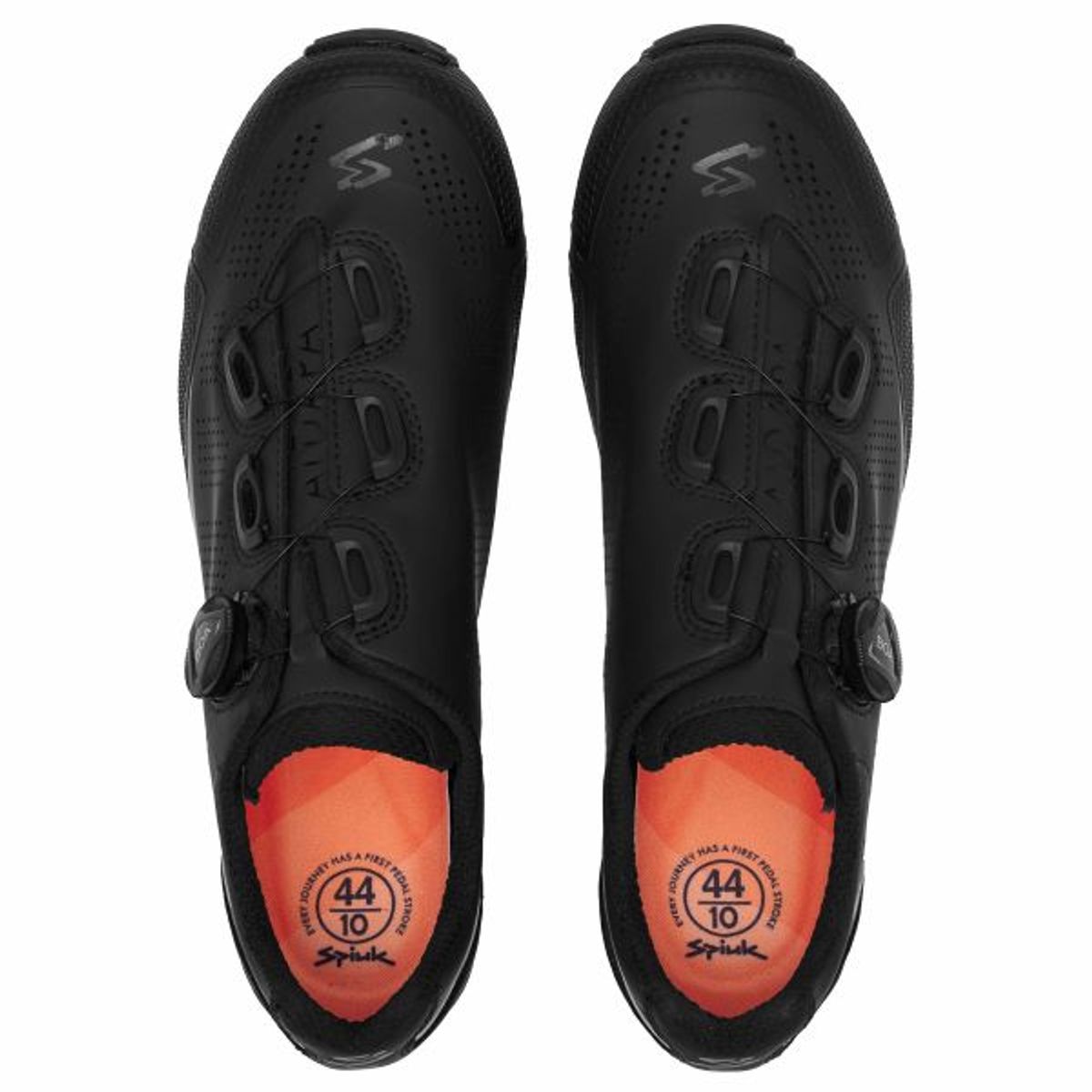 SPIUK SPORTLINE SRL - Zapatilla de ciclismo MTB Spiuk suela de carbon Negra