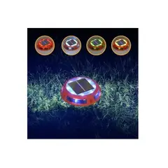 OFERTABKN - Pack 4 Foco Solar De Piso 8 Led / Multicolor