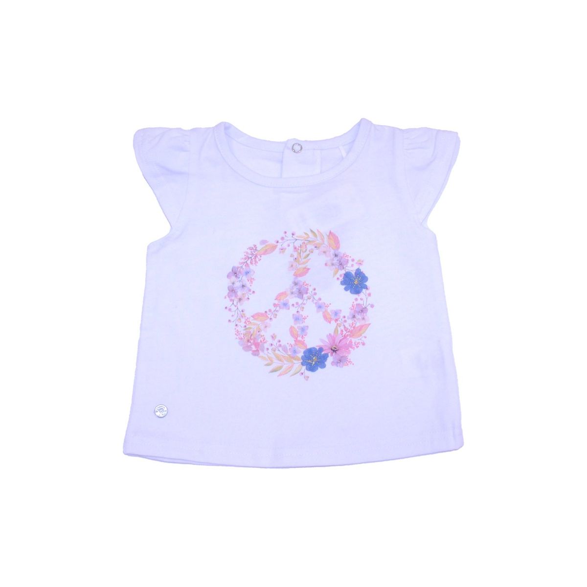 PILLIN - Polera Bebe Niña Blanco Pillin PILLIN