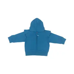 PILLIN - Polerón Bebe Niña Azul petróleo