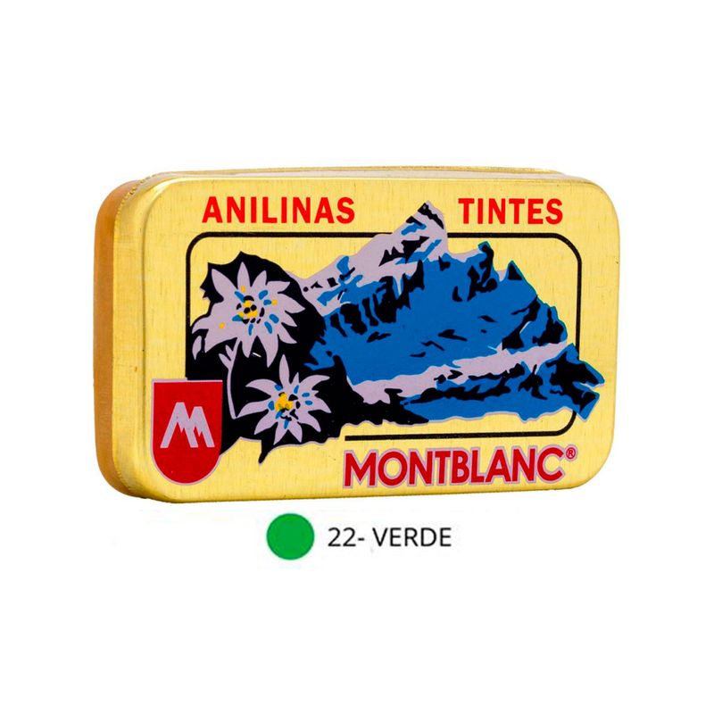 MONT BLANC - Anilinas Montblanc® Cajita Dorada Colores