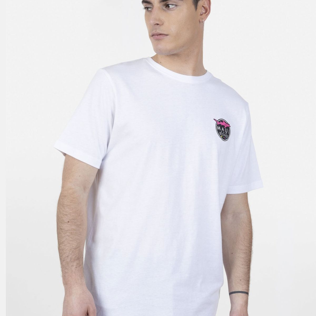 MAUI AND SONS - Pack Polera Billetera 5AV1553 Hombre Blanco Maui and Sons