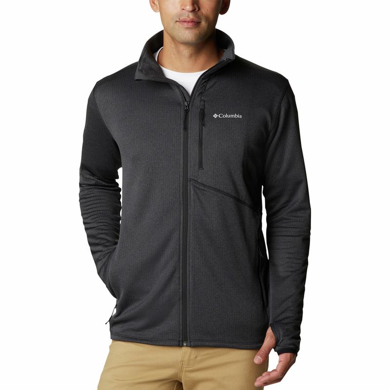 COLUMBIA - Polar Hombre Park View Fleece Negro COLUMBIA