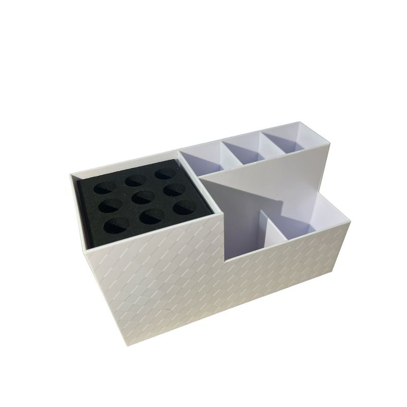 GENERICO - Caja Organizadora Multiuso Para Peluqueria Barberia