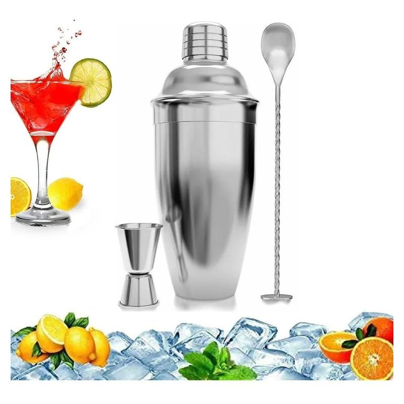 GENERICO - Juego De Coctelera Slowton 3 Piezas