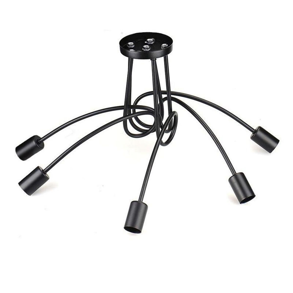 GENERICO - Lampara Techo 5 Cabezas Multiples