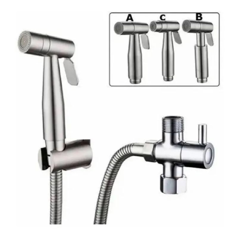 GENERICO - Ducha Bidet Arabe Wc Inodoro Acero Inoxidable