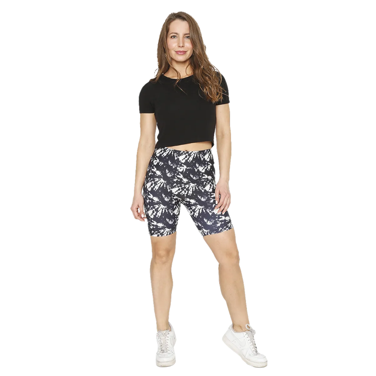 H2O WEAR - Mujer Calza Biker Con Pretina H2O Wear Tie Dye Gris - Gris