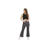 Mujer Calza Flare Con Pretina Jaguar Café - Café