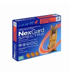 NEXGARD - Spectra de 30 a 60 kg, 3 comprimidos
