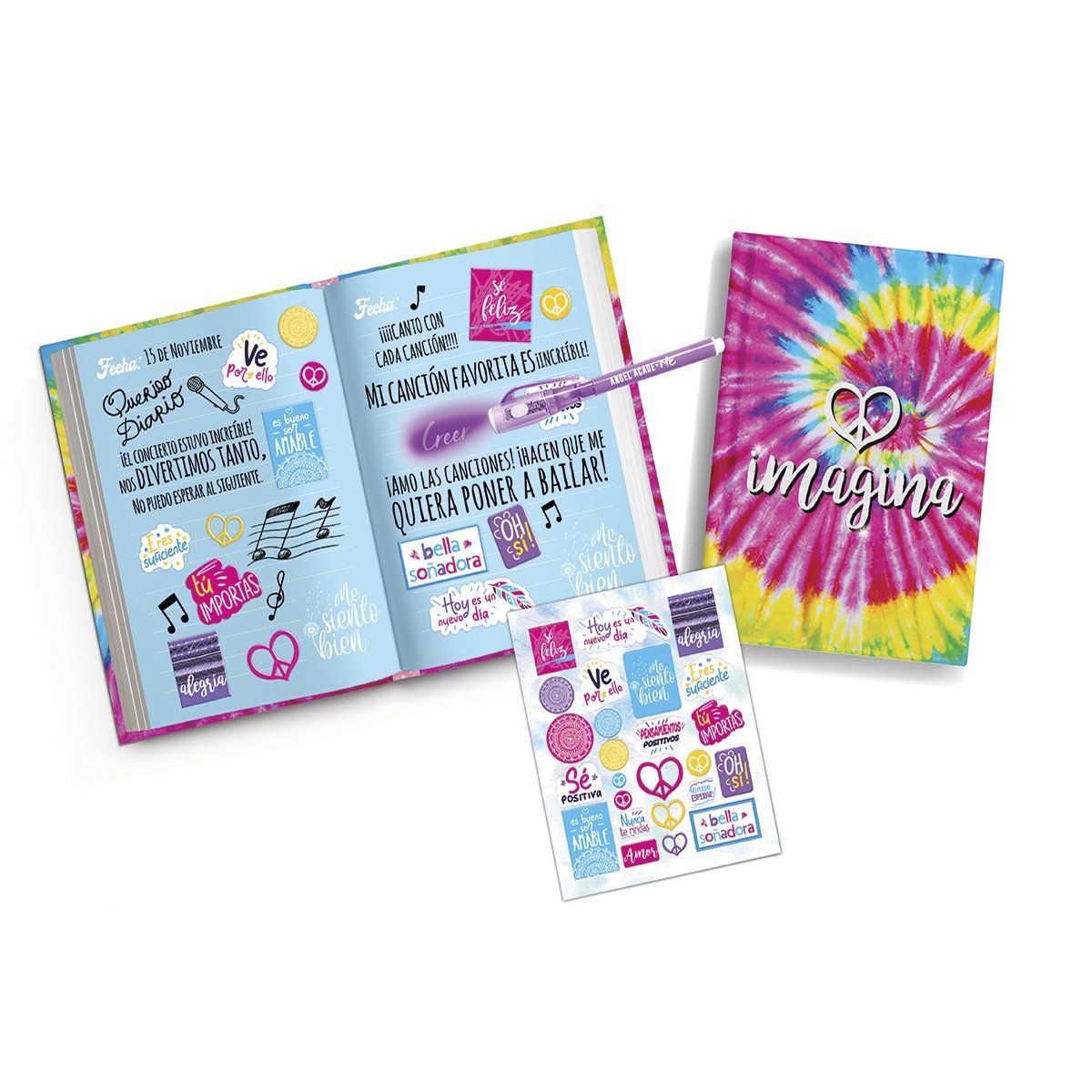 GENERICO - Diario Secreto Tie Dye Anker Play