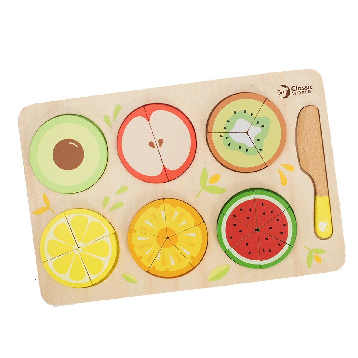 CLASSIC WORLD - Fracciones Frutas de Madera Classic World